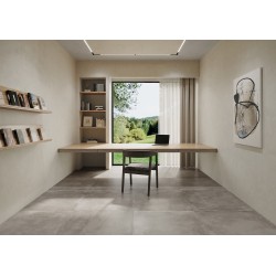 Porcelanico CLARENS GRIS NAT RECTIFICADO 90x90 cm. DE TAU