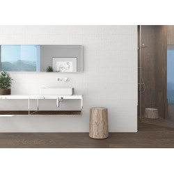 Revestimiento RELIEVE ESSENCE DOT WHITE 33,3x100 DE TAU