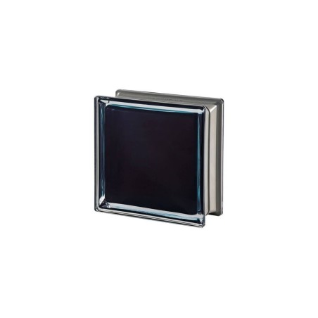 Pavés Cristal SEVES Mendini Black 100% Q19T MET 19x19x8 LISO Metalizado