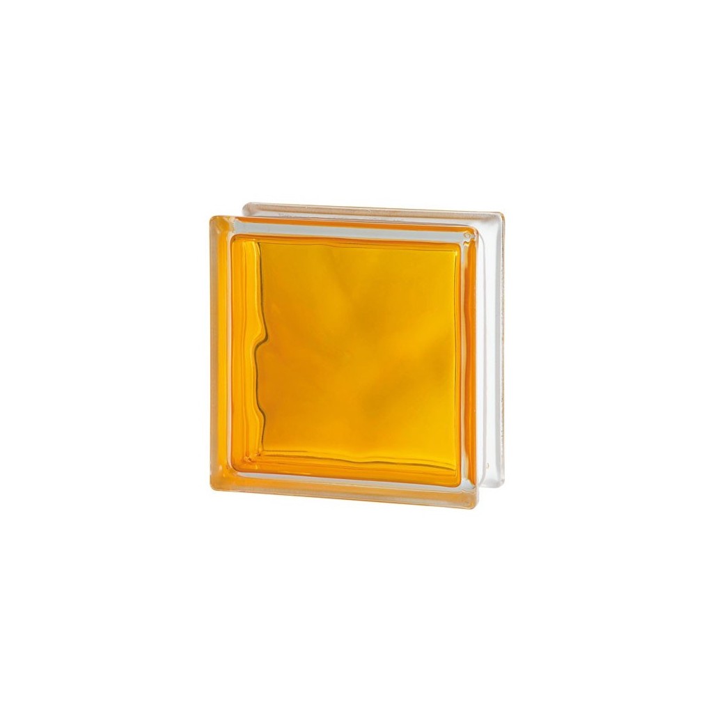 Pavés Cristal SEVES AMARILLO INYECTADO Mold. Color BRILLO 19x19x8