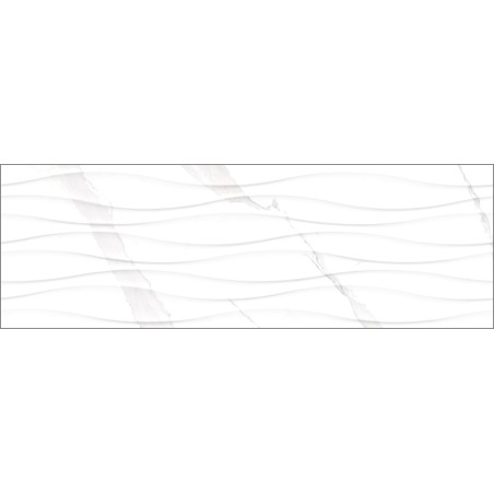 Revestimiento ASARO BLANCO RELIEVE RECTIFICADO 40X120 DE GEOTILES