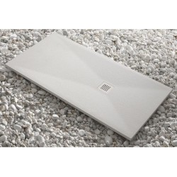 Plato de ducha extraplano Essencial Blanco de Kretta