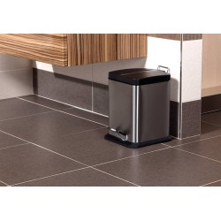 Papeleras PAPELERA ACERO INOX MATE 20 LITROS KOS20PLCTVER SQUARED D...
